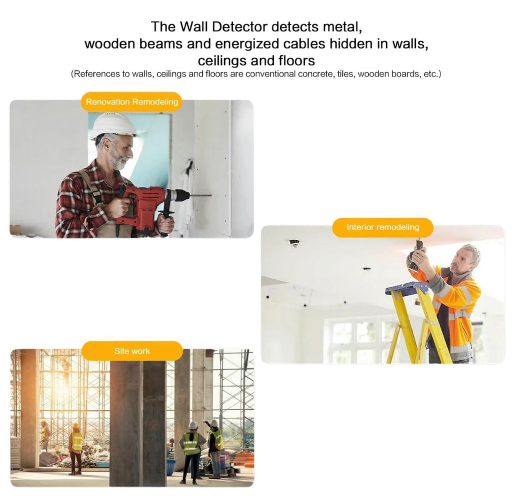 Detector de pared 5 en 1
