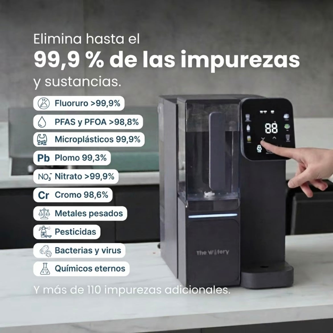 Máquina ósmosis para filtrar agua