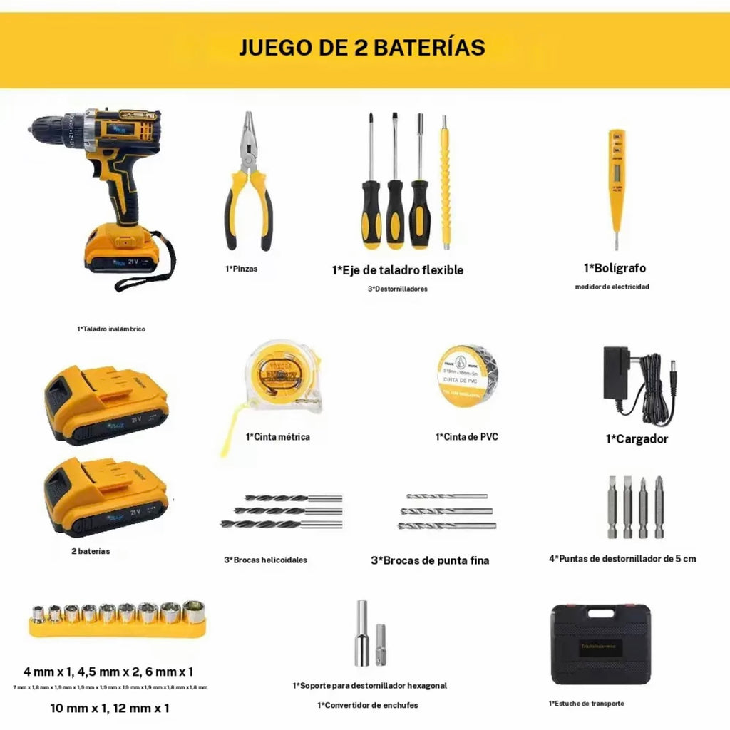 Taladro inalámbrico