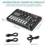 Conjunto de micrófono profesional