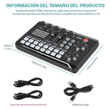 Conjunto de micrófono profesional