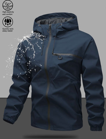 Chaqueta impermeable cortavientos
