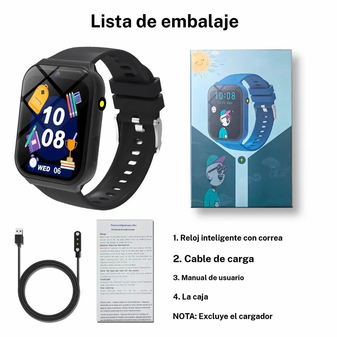 Reloj inteligente para niños