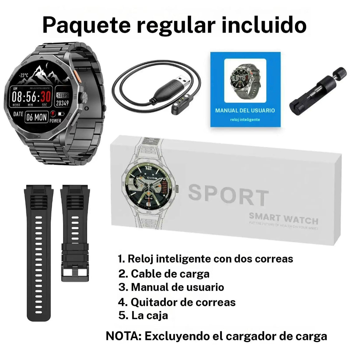 Reloj inteligente multifuncional