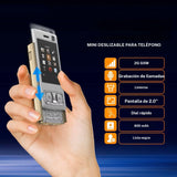 Mini móvil fuffi deslizante