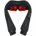 Masajeador Shiatsu de cuello y
espalda, almohada de masaje, adecuada para cuello, espalda, hombros, pies, piernas.