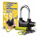 Candado con alarma