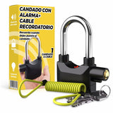 Candado con alarma