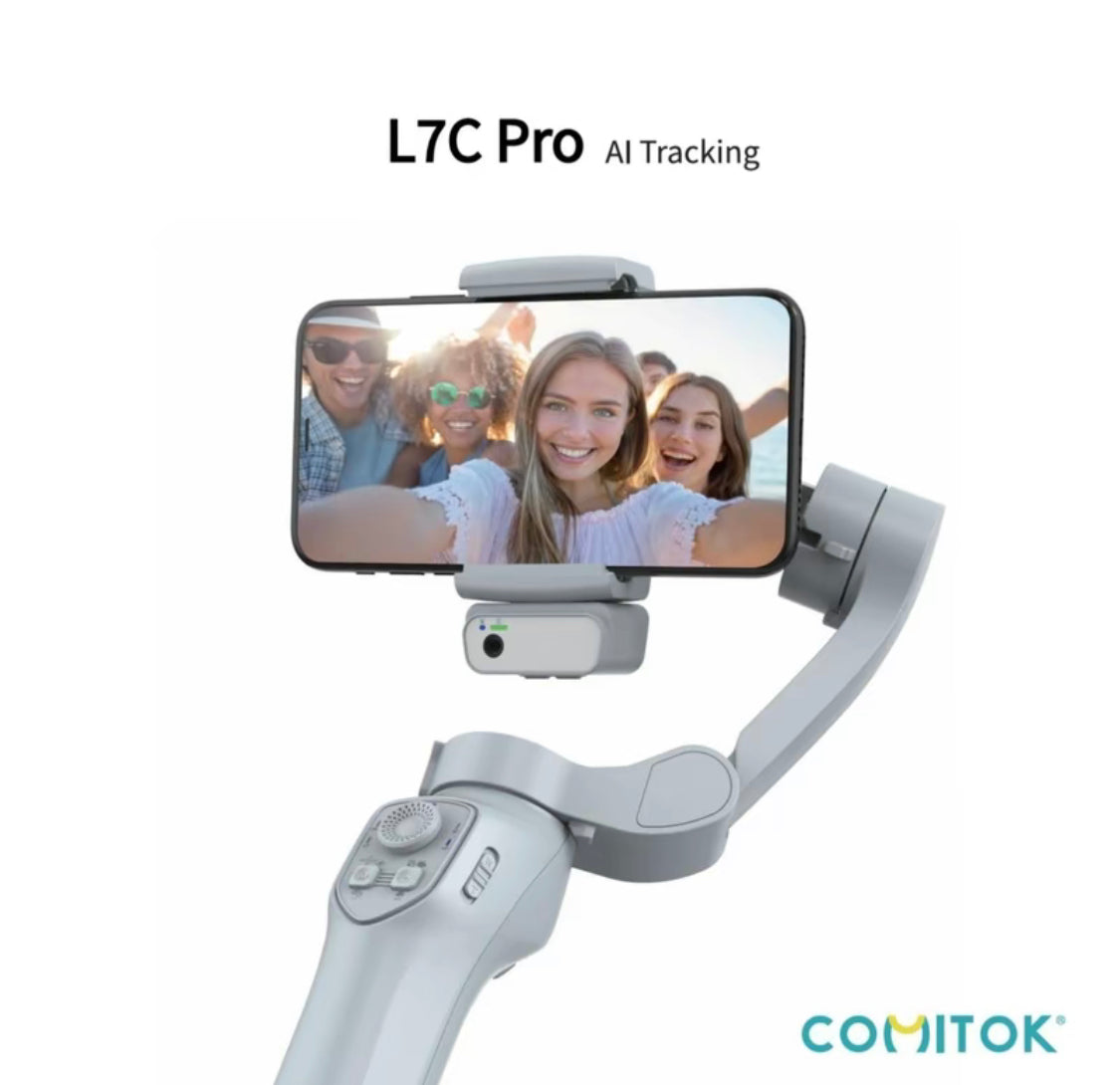 Estabilizador gimbal plegable con IA