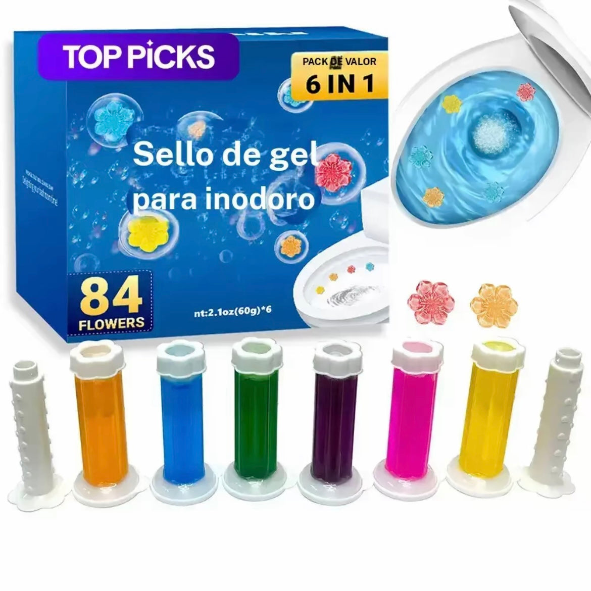 Gel limpiador de WC