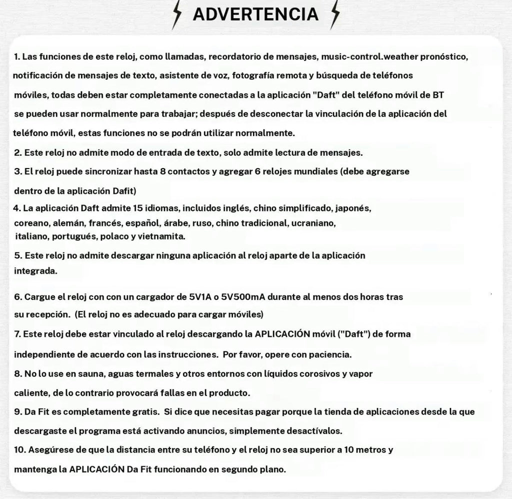 Reloj inteligente multifuncional