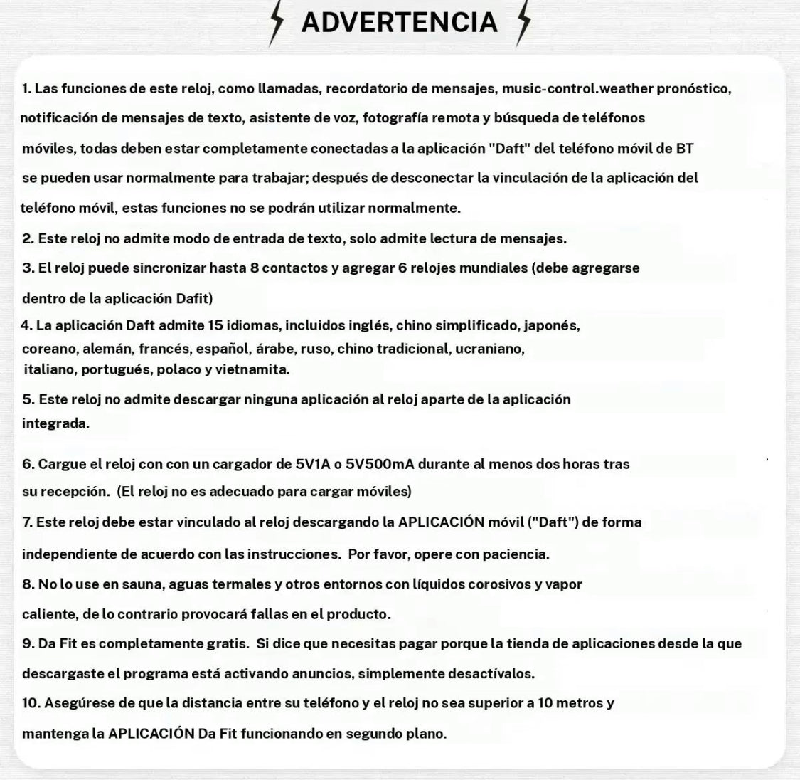 Reloj inteligente multifuncional