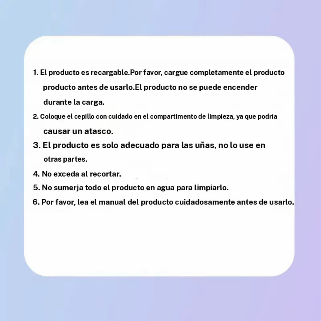 Cortauñas eléctrico