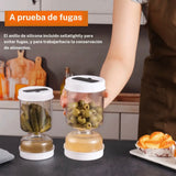 Frasco de olivas