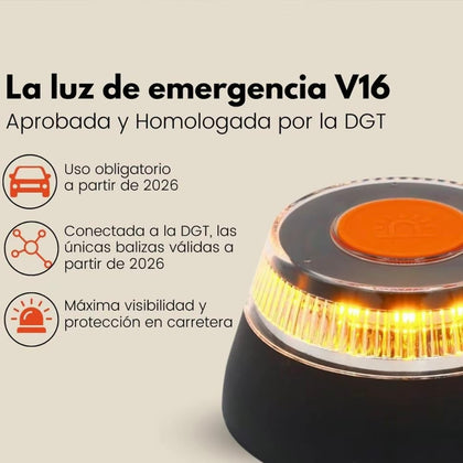 Luz de emergencia para coche
