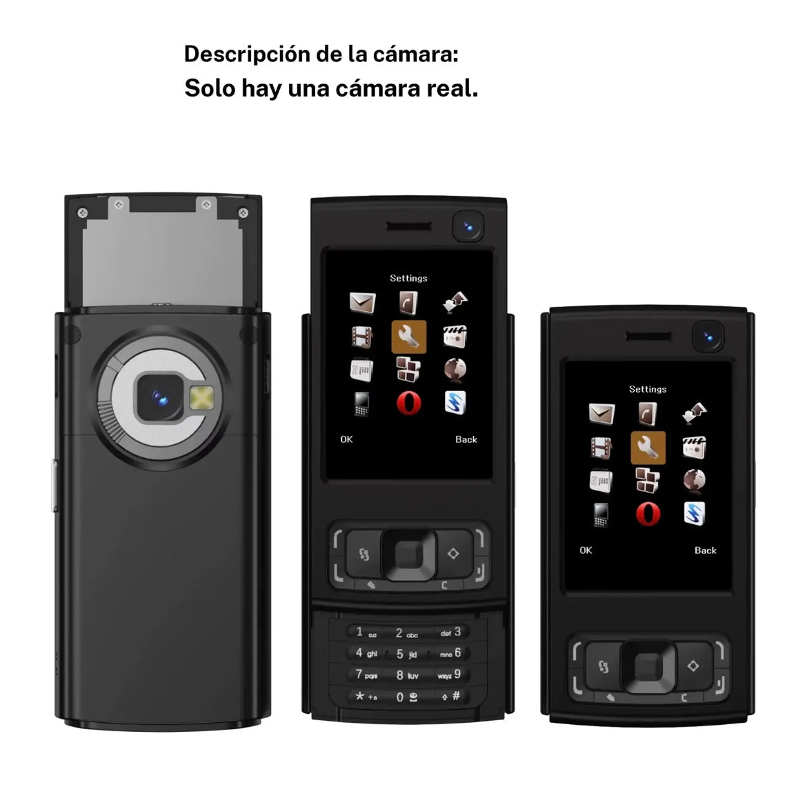 Mini móvil fuffi deslizante