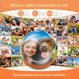 Bola cristal con pantalla 3D
