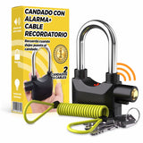 Candado con alarma