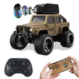 Mini coche con cámara y control remoto
