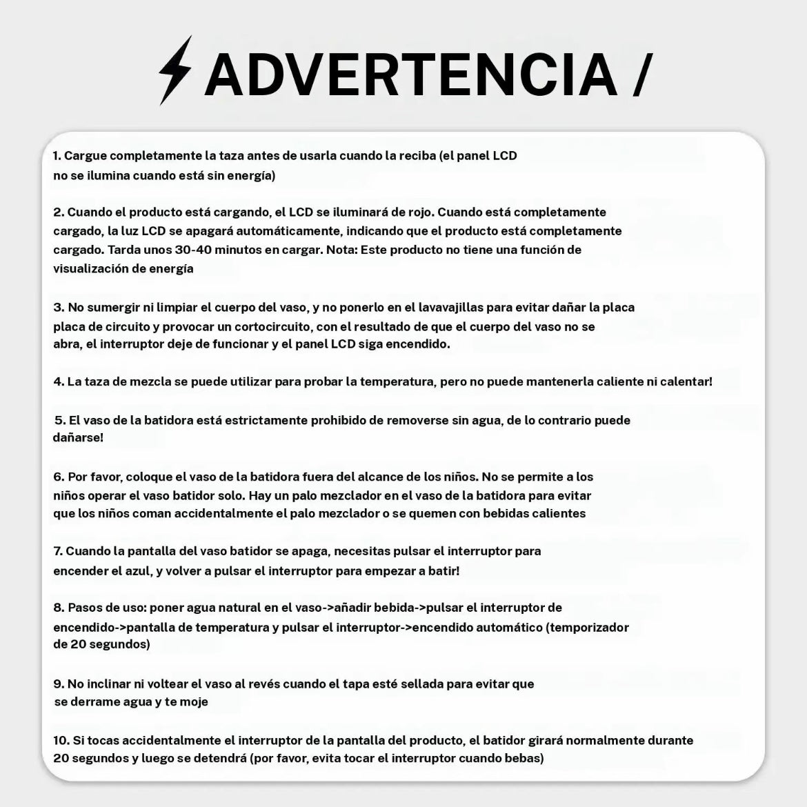 Taza de café inteligente