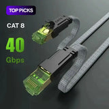 Cable Ethernet Cat 8 de alta velocidad