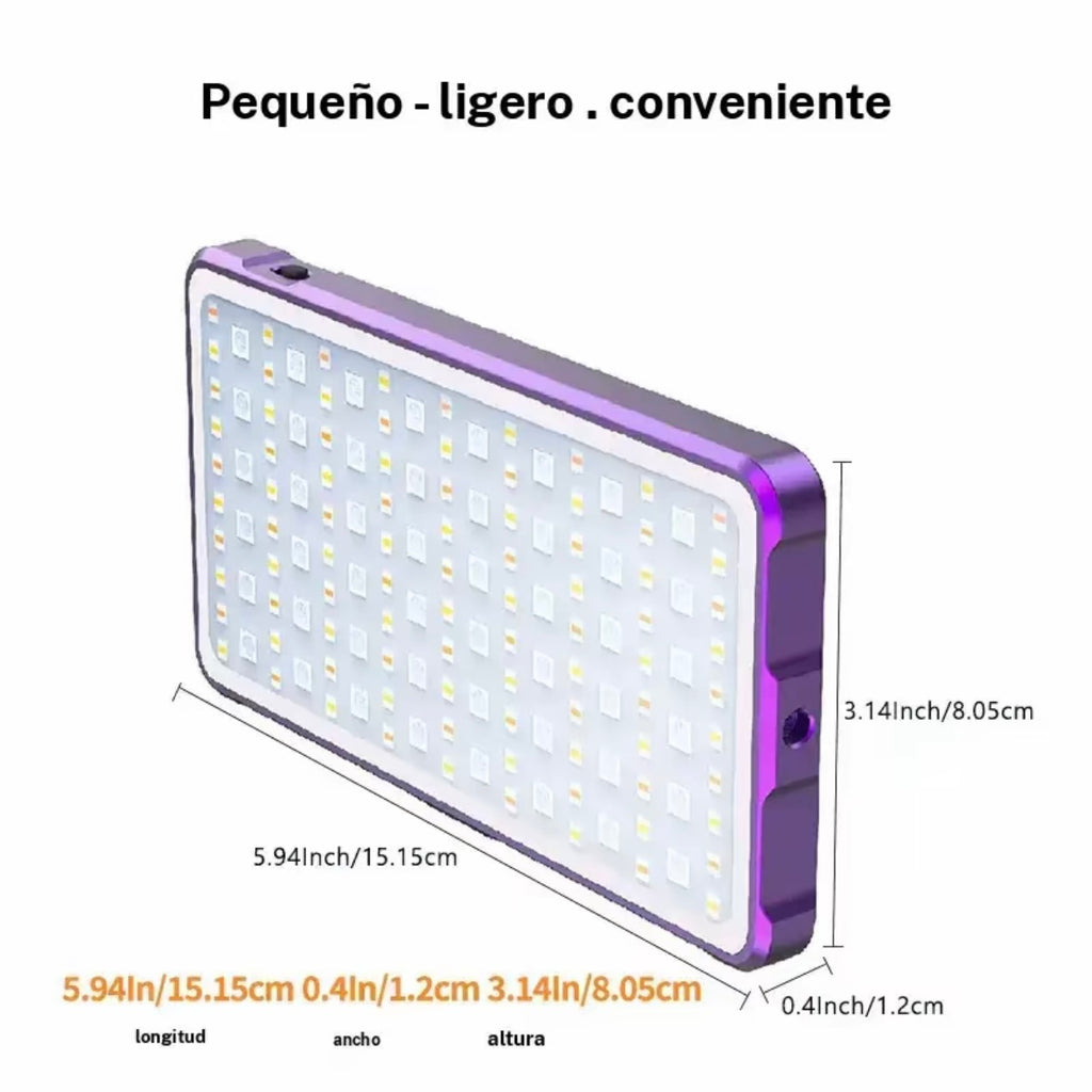 Luz portátil RGB