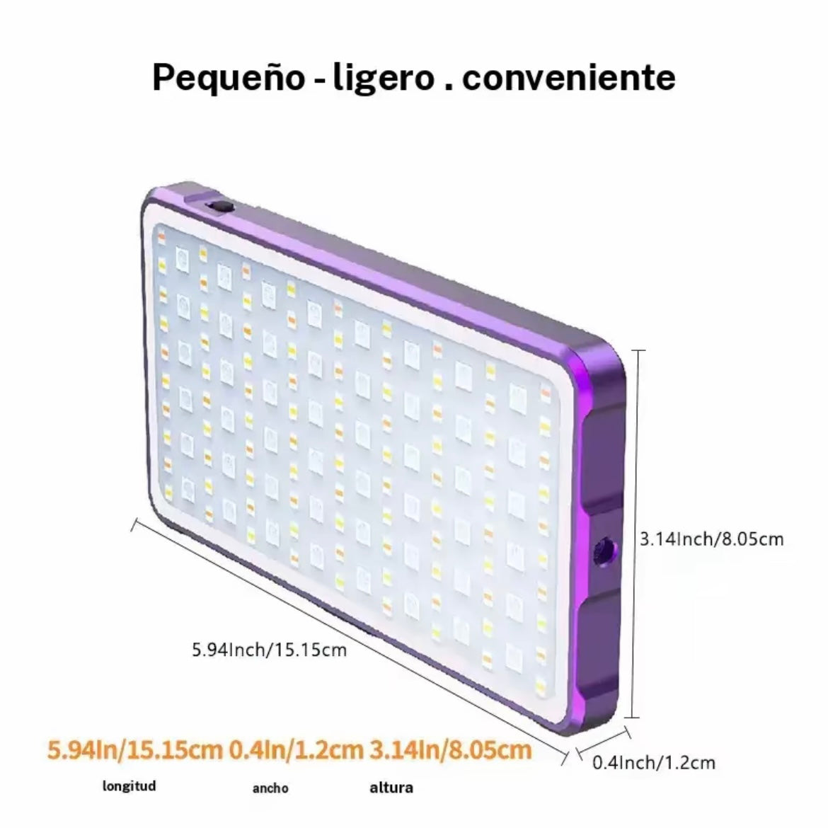 Luz portátil RGB