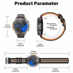 Reloj inteligente redondo 1.64”
