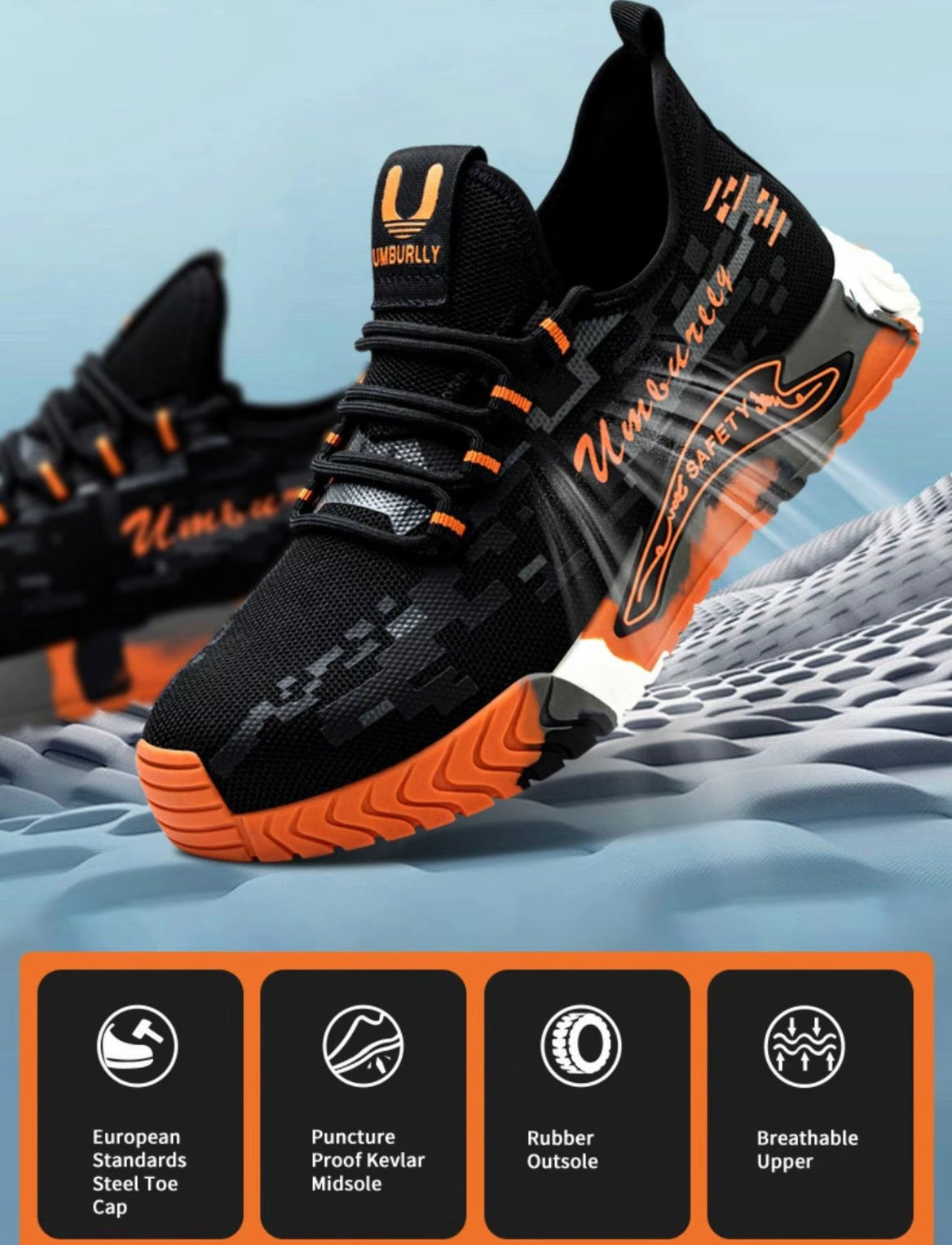 Zapatos de seguridad modernos