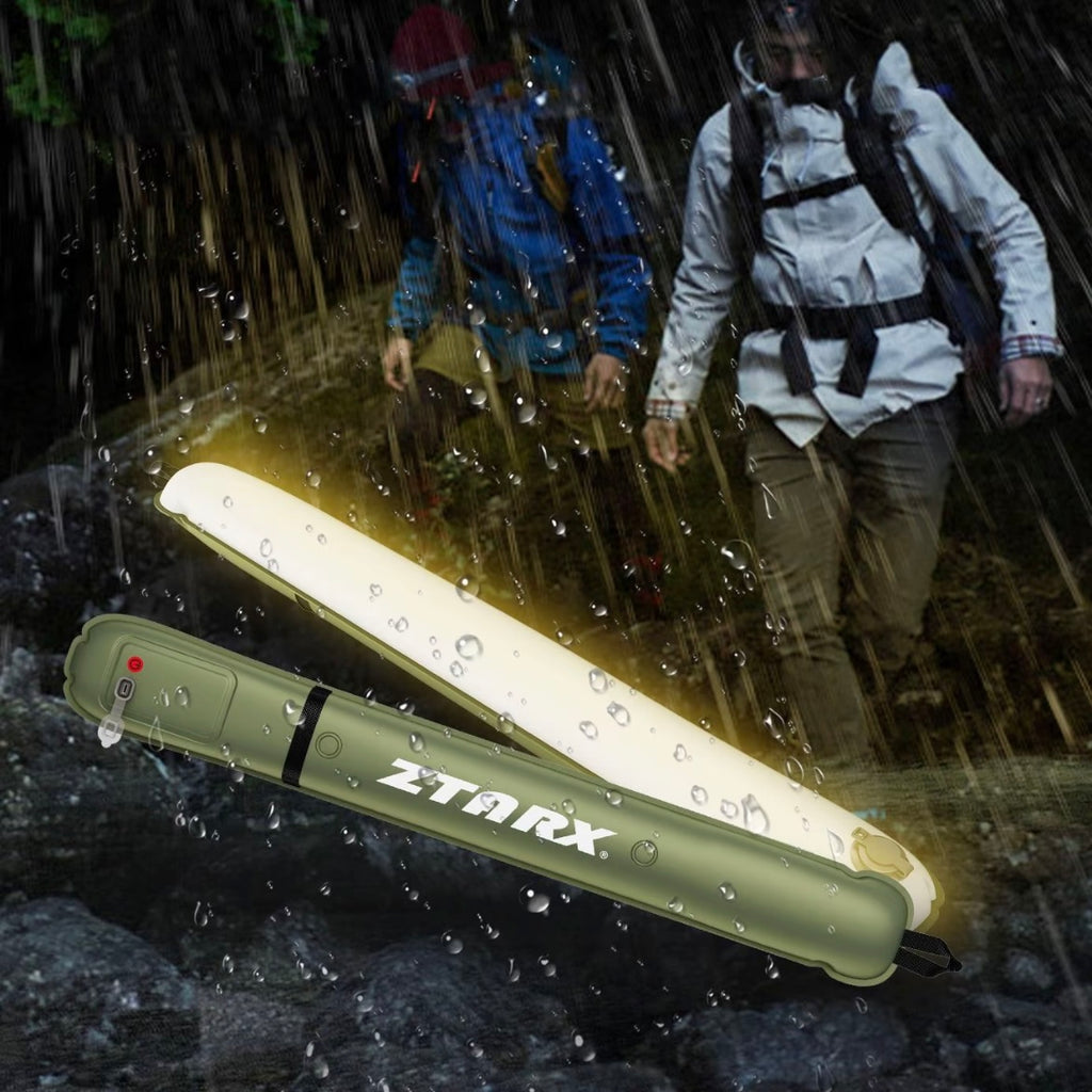 Luz inflable plegable