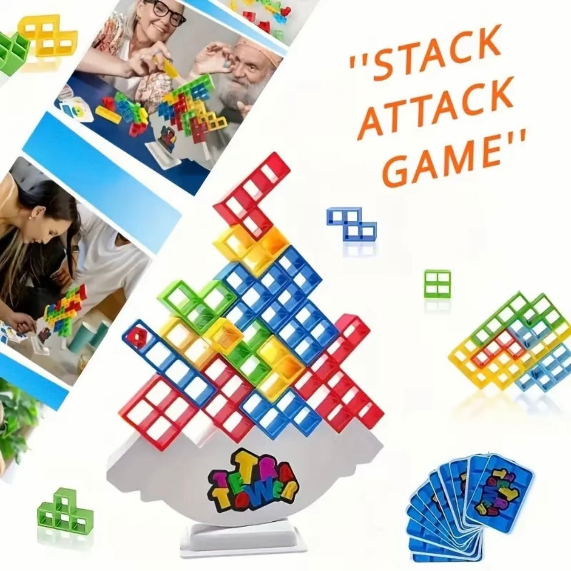 Juego equilibrio con bloques