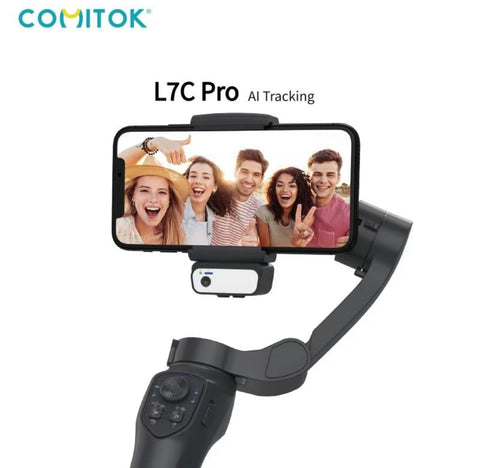 Estabilizador gimbal plegable con IA