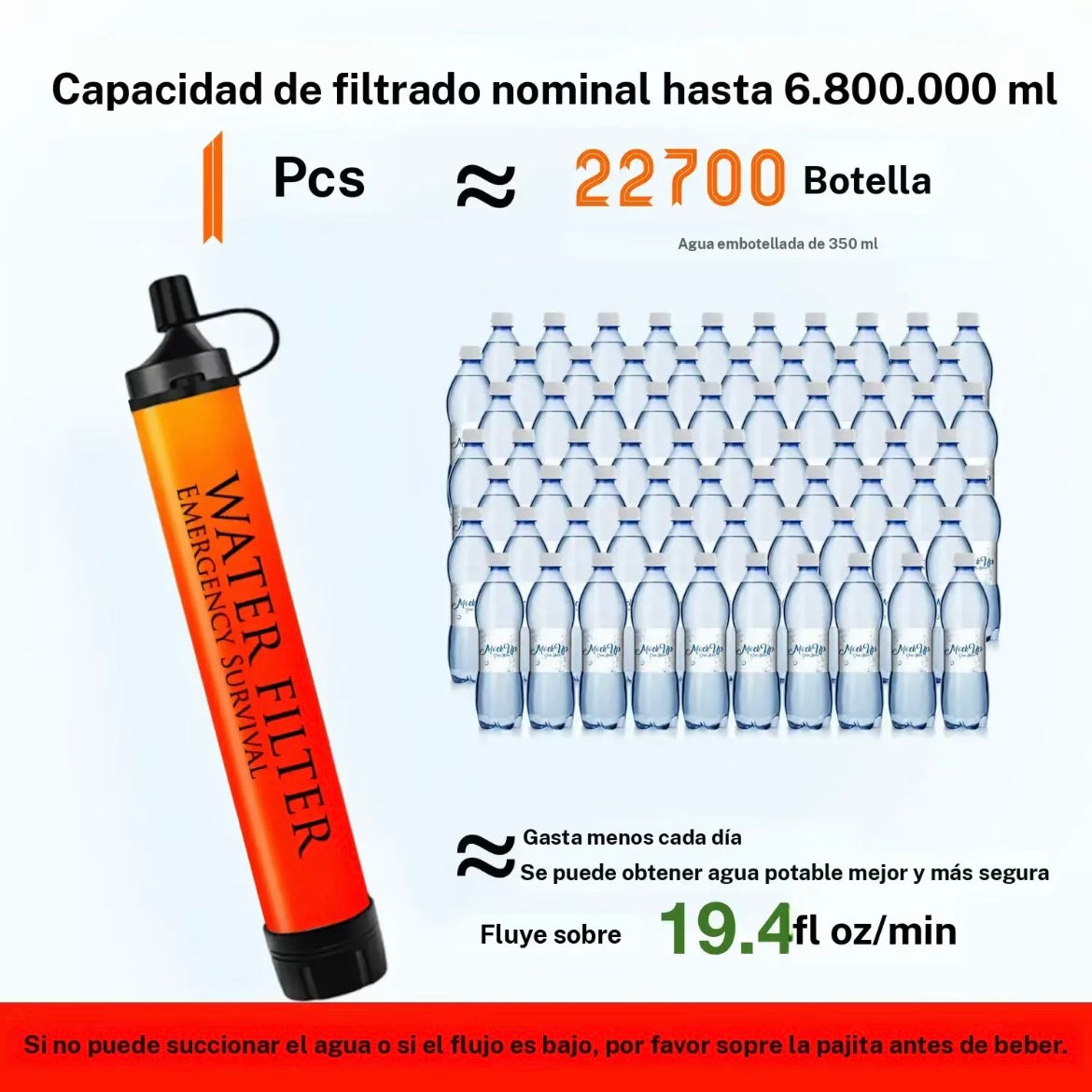Tubo con filtro