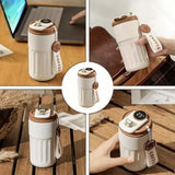 Botella térmica con pantalla