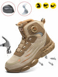 Zapato de seguridad media caña