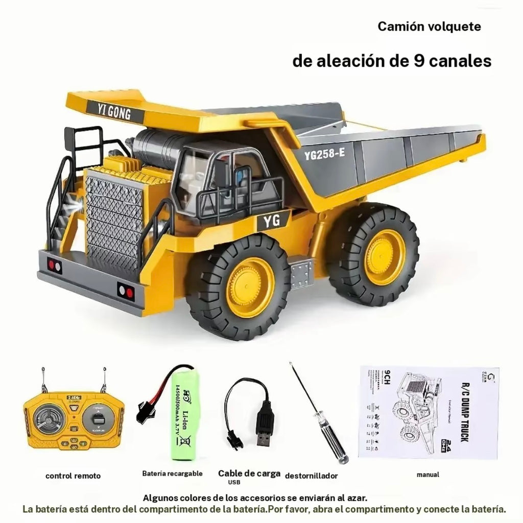 Vehículo construcción de juguete