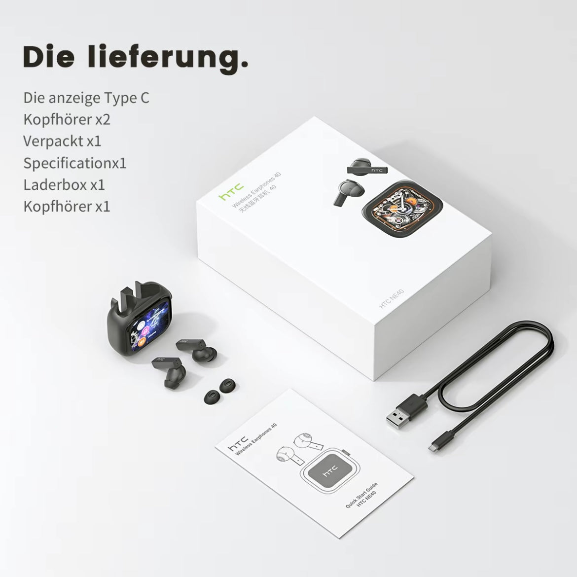 Auriculares HTC NE40