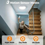 Luz de techo con sensor recargable