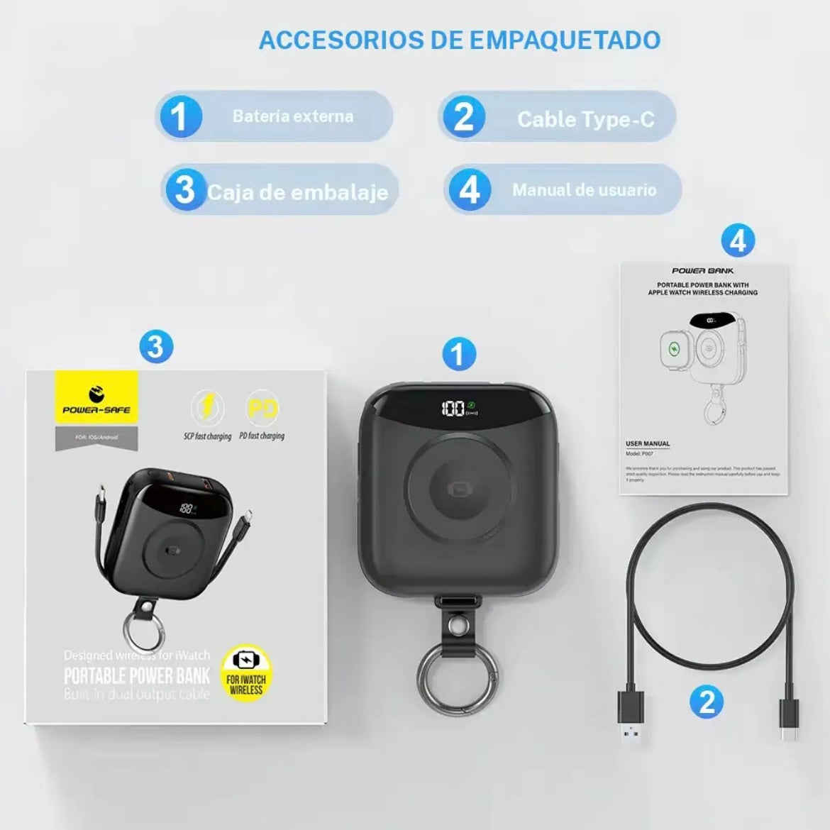 Banco de energía portátil