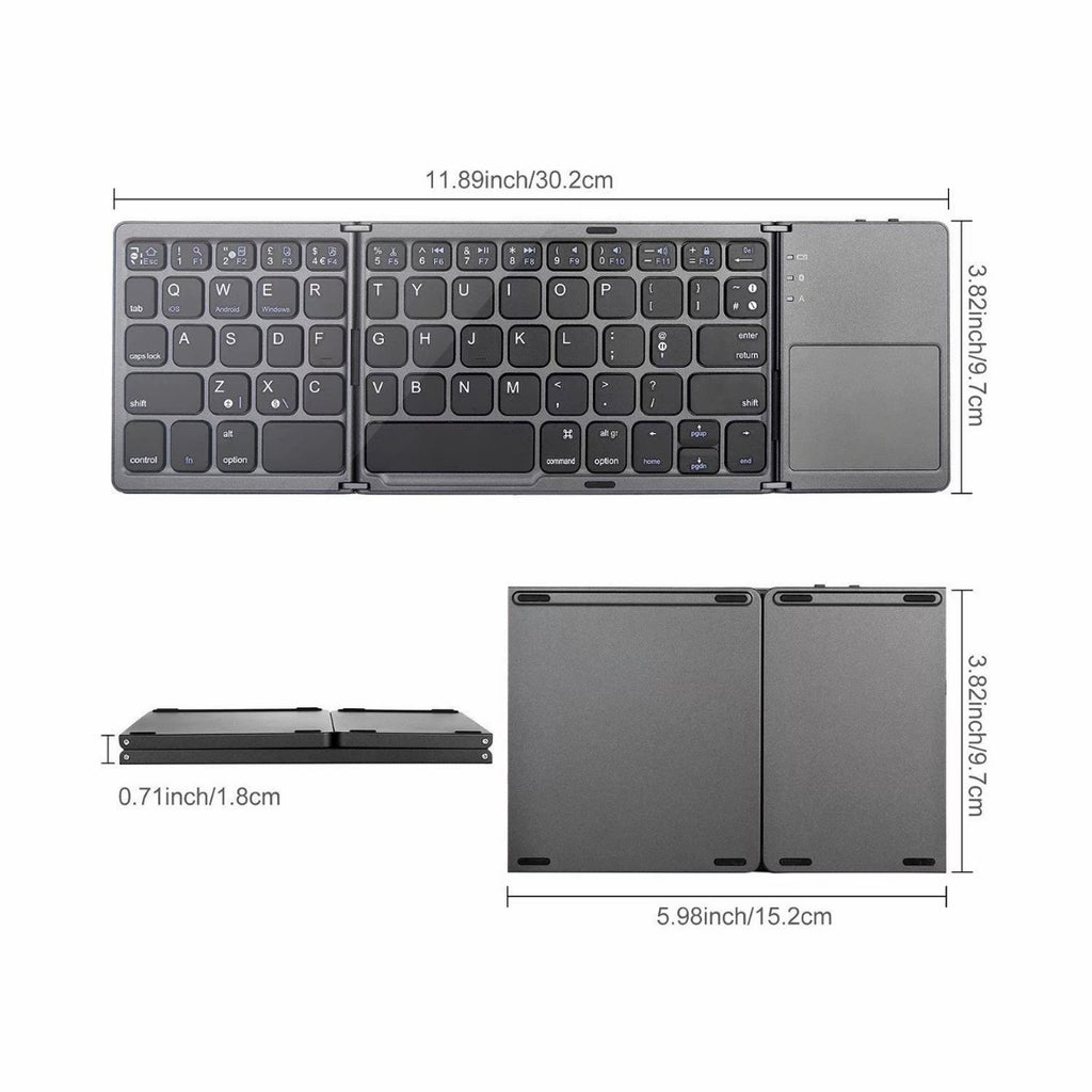 Teclado plegable