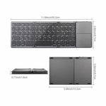 Teclado plegable