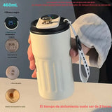 Botella térmica con pantalla