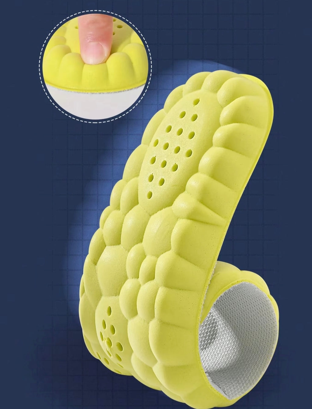 Plantillas con absorción de impacto