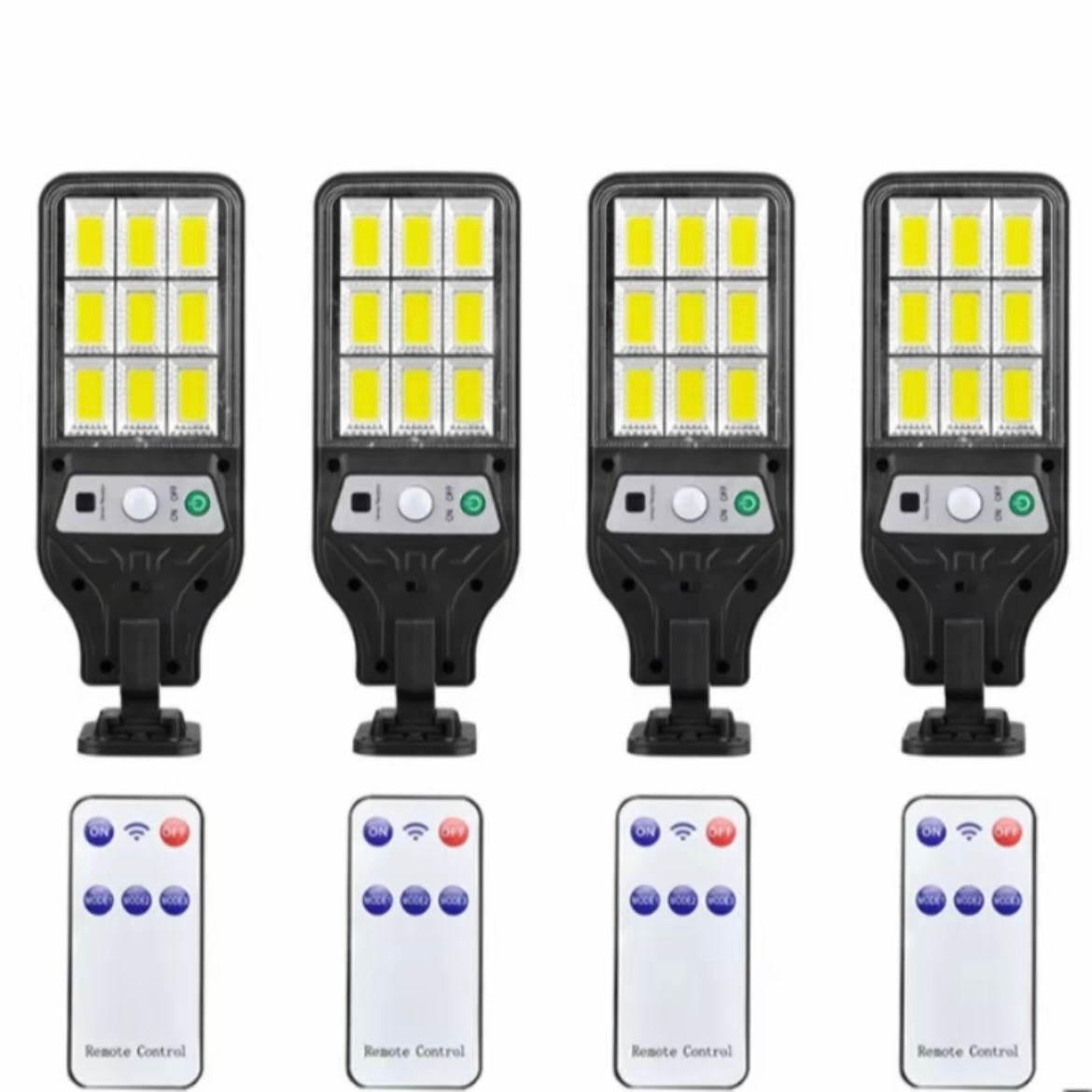 Luz led solar exterior