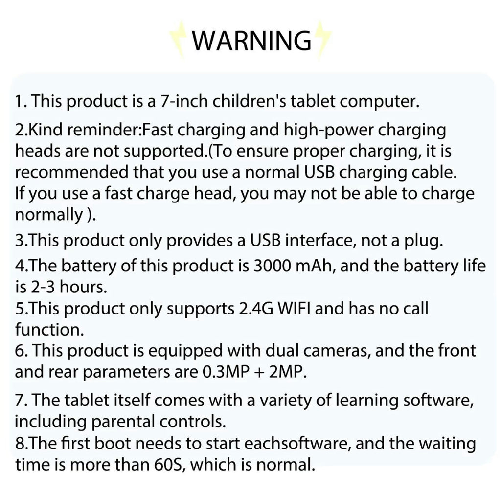 Tablet educativa y control parental