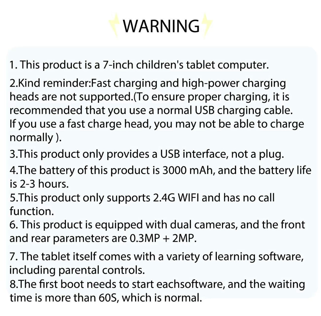 Tablet educativa y control parental