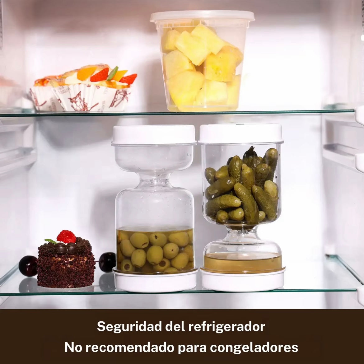 Frasco de olivas