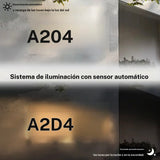 Letra y número solar de casa