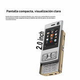 Mini móvil Fuffi con teclado deslizante