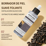 Exfoliante de arroz negro